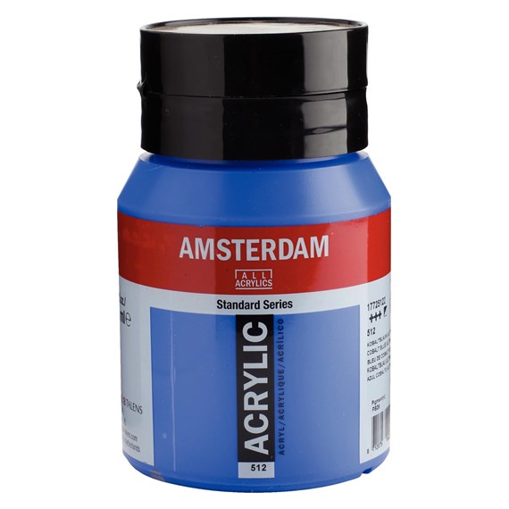 Amsterdam Acrylverf 512 Kobaltblauw Ultramarijn 500ml