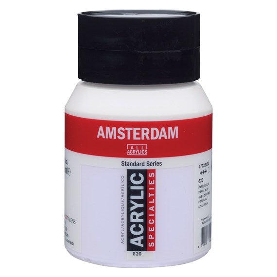 Amsterdam Acrylverf 820 Parelblauw 500 ml