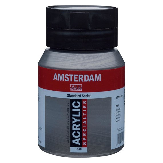 Amsterdam Acrylverf 840 Grafiet 500 ml
