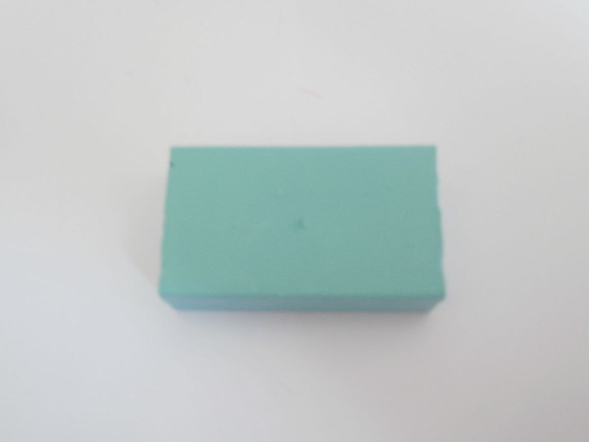 Encaustic art. Wasblokje Pastelmint 33