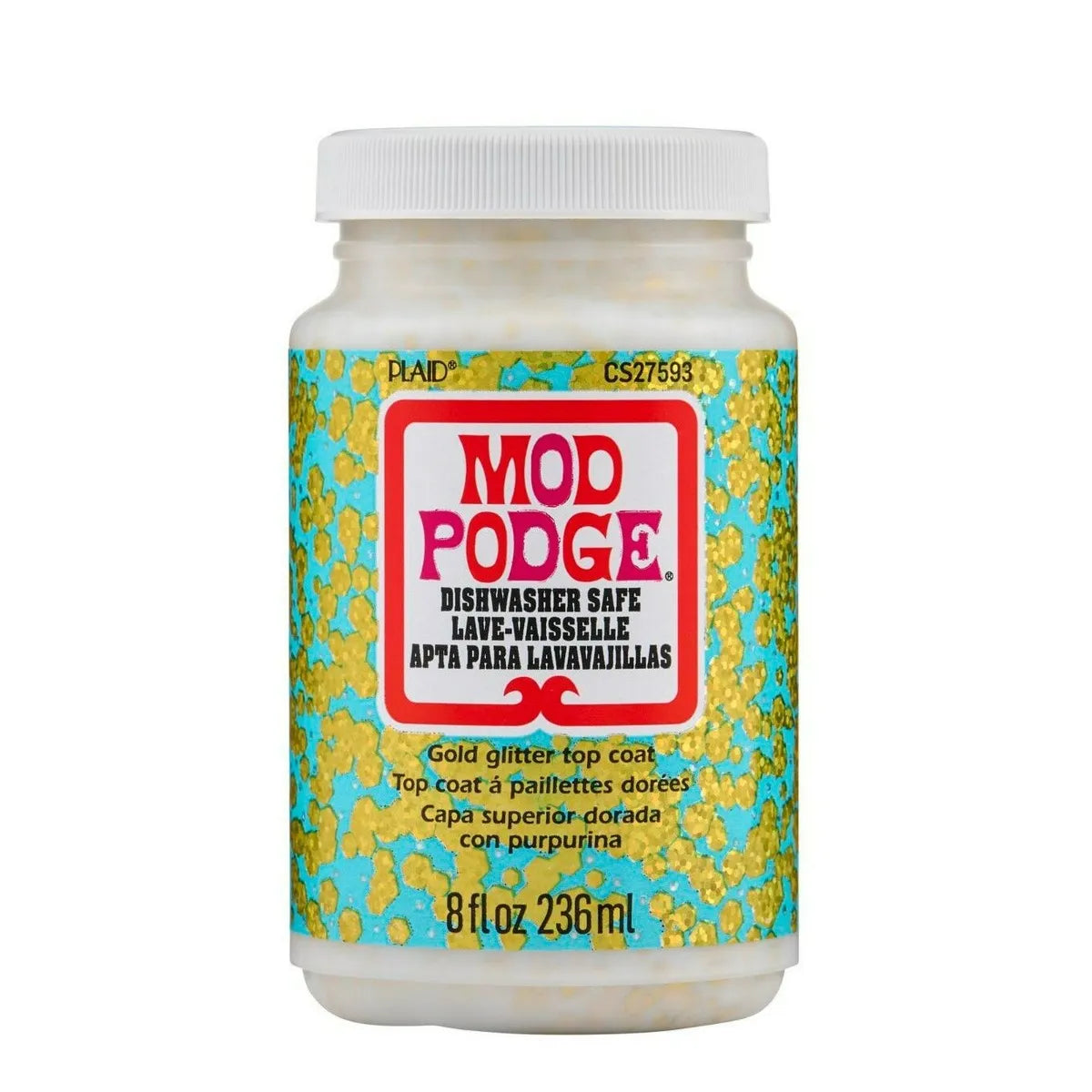 Mod Podge Dishwasher Safe Glitter 236ml