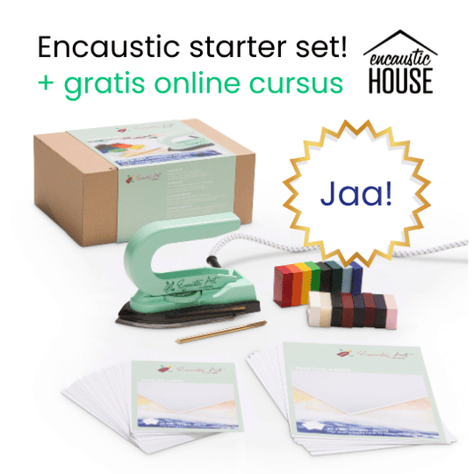 Encaustic Art Starter Set + gratis online cursus