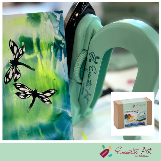 Encaustic Art Starter Set + gratis online cursus