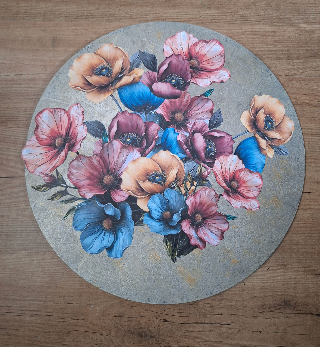 Decoupage vazen of muurcirkel workshop