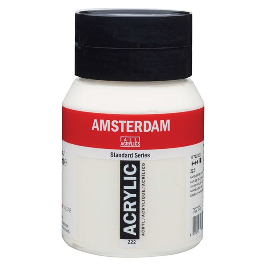Amsterdam Acrylverf 222 Napelsgeel licht 500 ml