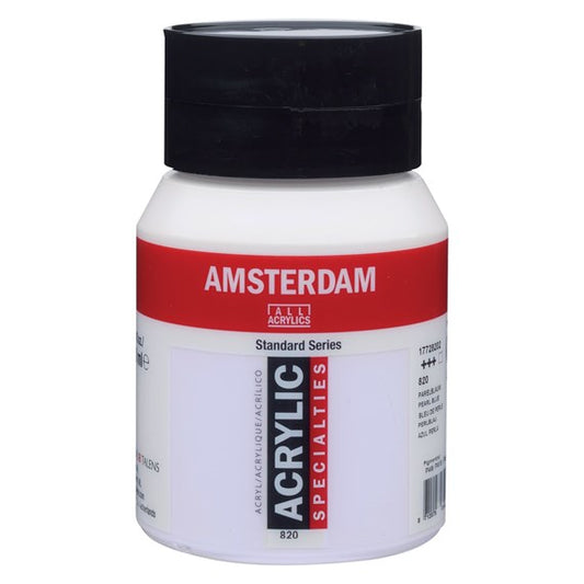 Amsterdam Acrylverf 820 Parelblauw 500 ml