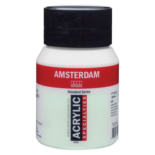 Amsterdam Acrylverf 822 Parelgroen 500 ml