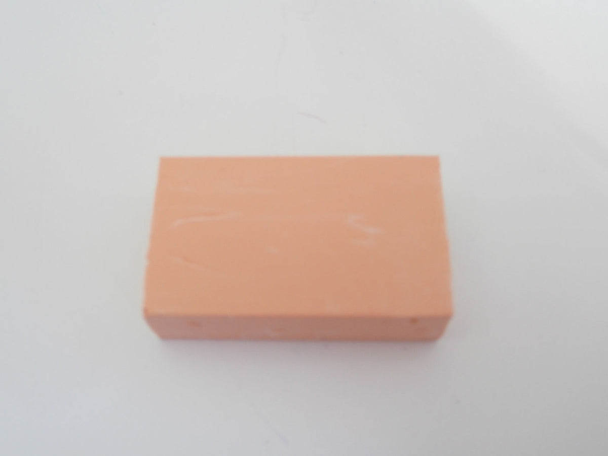 Encaustic art. Wasblokje Abrikoos  30