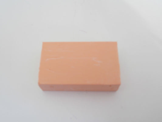 Encaustic art. Wasblokje Abrikoos  30