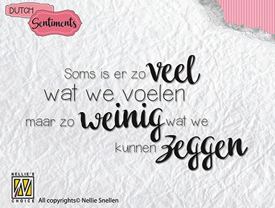 Senco 005 : Soms ie er zo veel ........