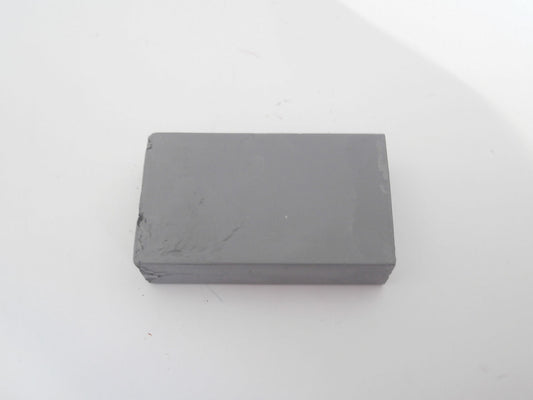 Encaustic art. Wasblokje Grijs 17