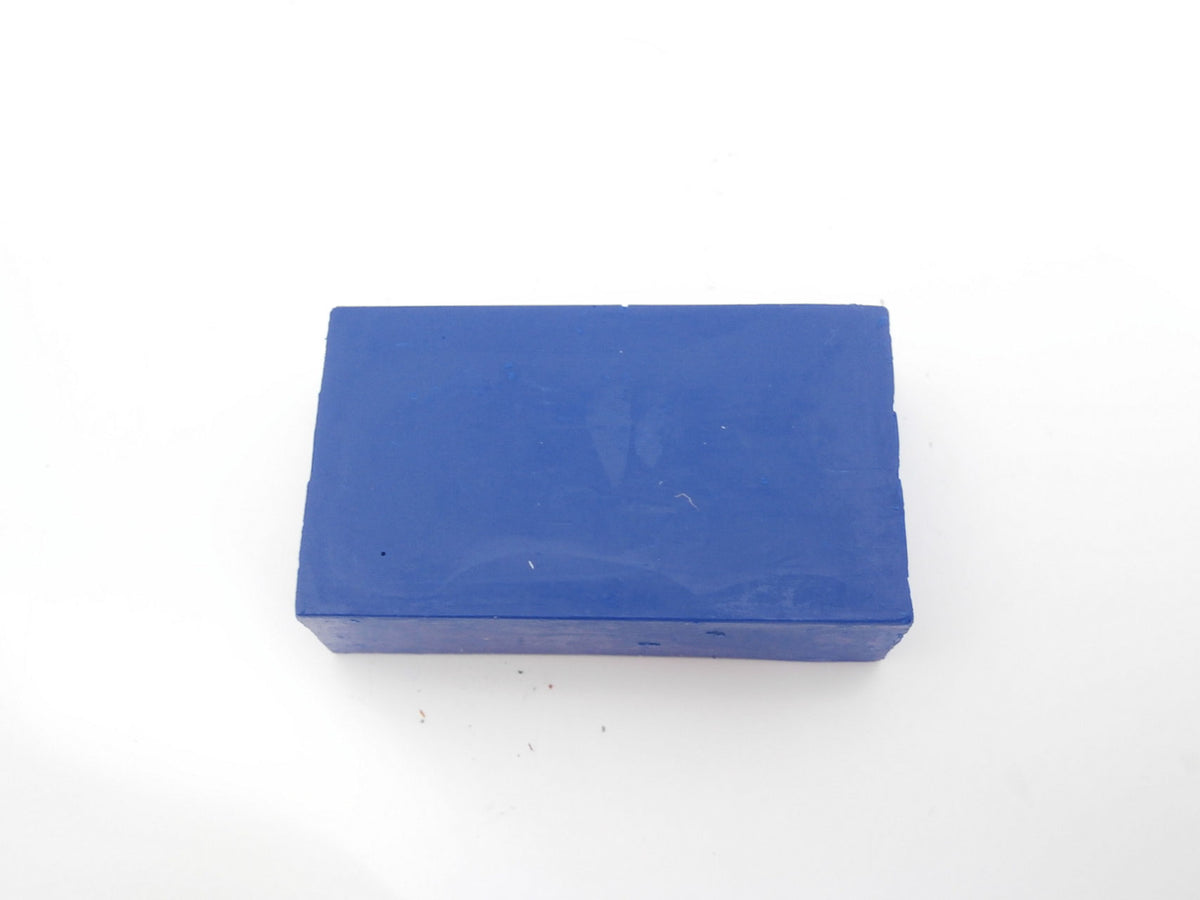 Encaustic art. Wasblokje Ultramarijn 10