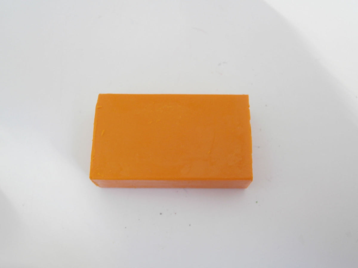 Encaustic art. Wasblokje Goudgeel 04