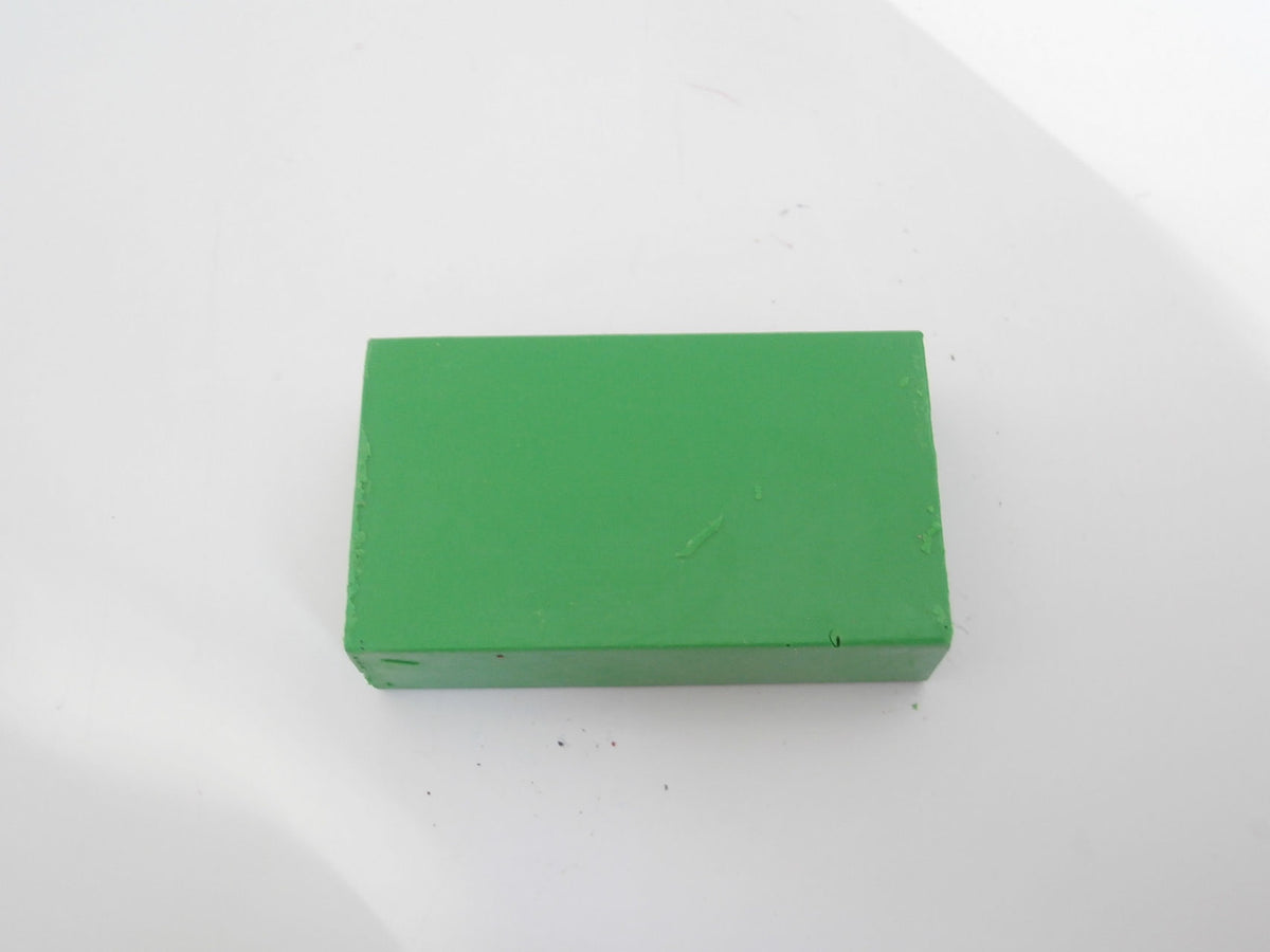 Encaustic art. Wasblokje  Lentegroen 06