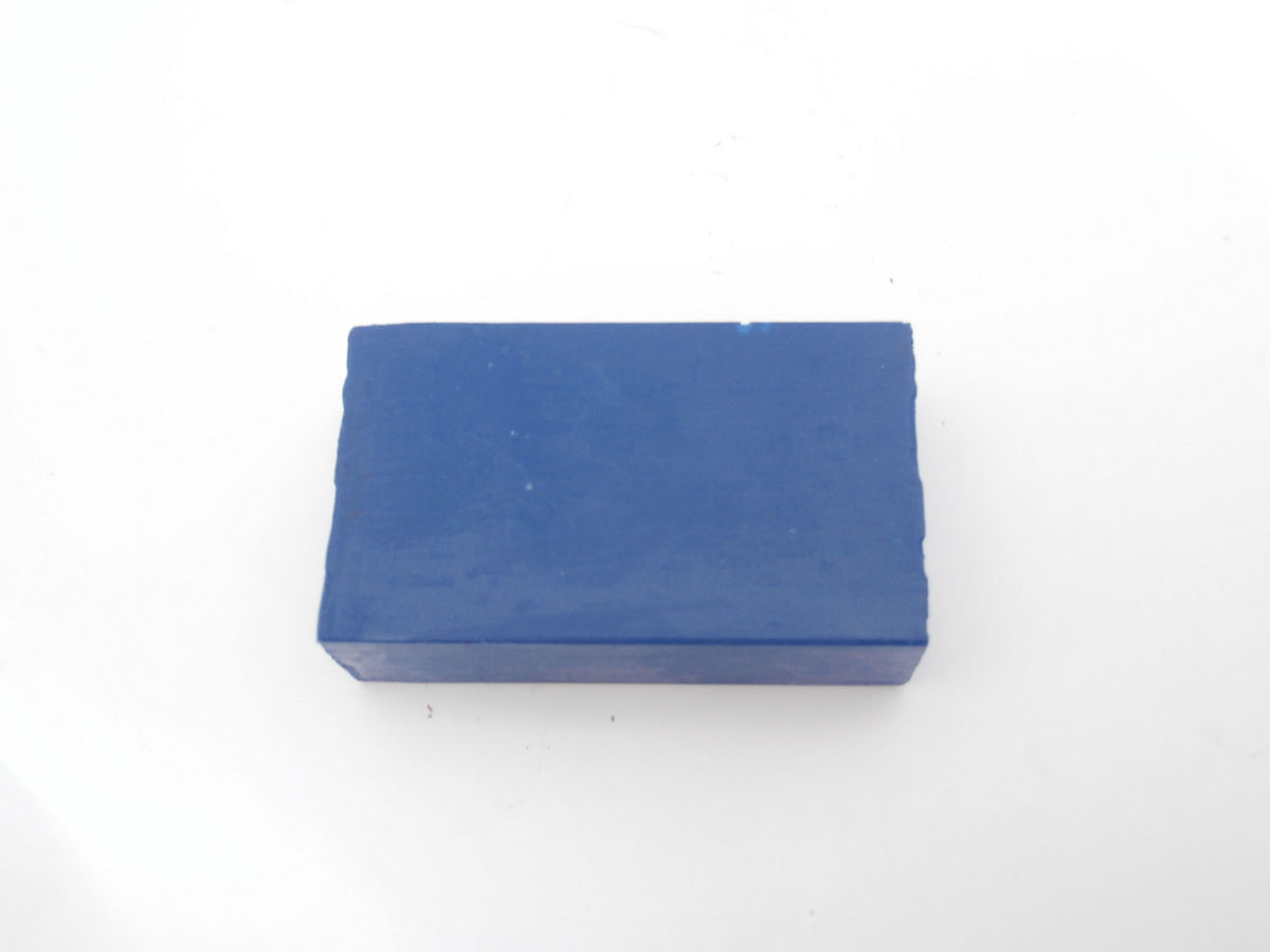 Encaustic art. Wasblokje Blauw 09