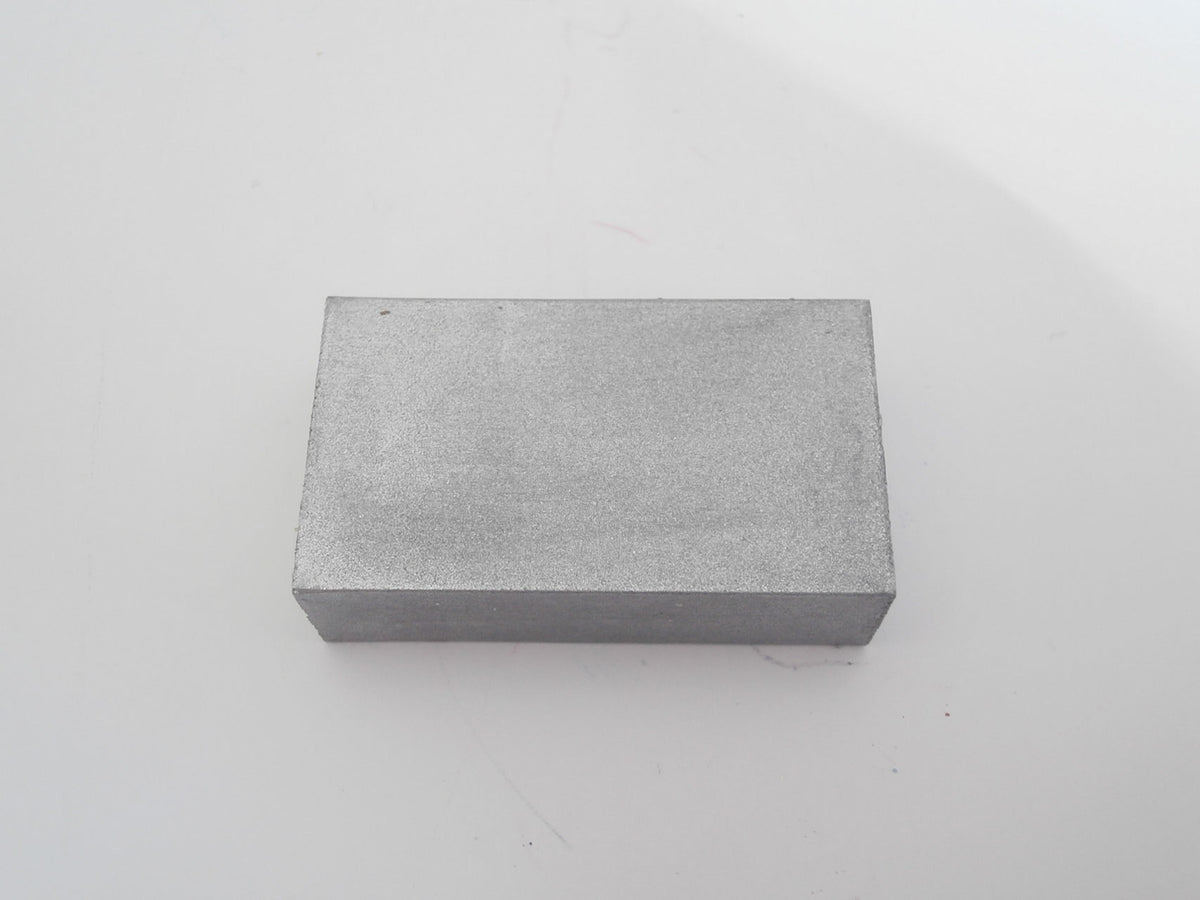 Encaustic art. Wasblokje Zilvermetallic 26