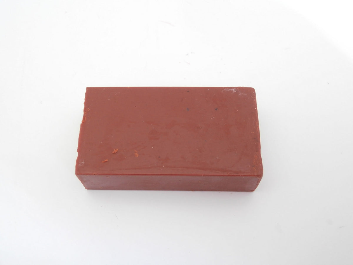 Encaustic art. Wasblokje Okergeel  20