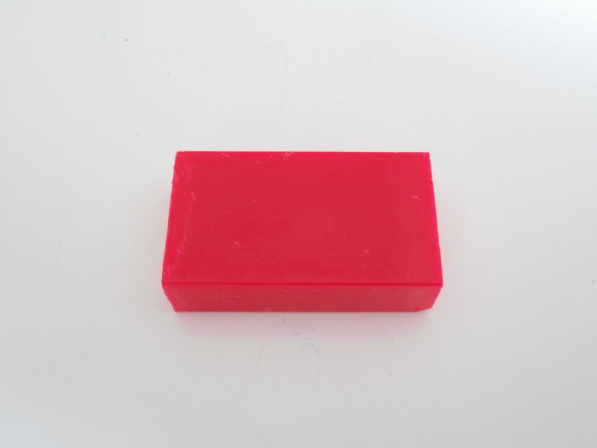 Encaustic art. Wasblokje Neonrose 37