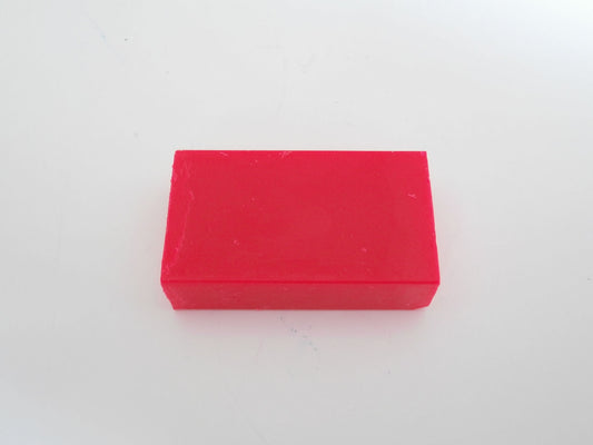 Encaustic art. Wasblokje Neonrose 37