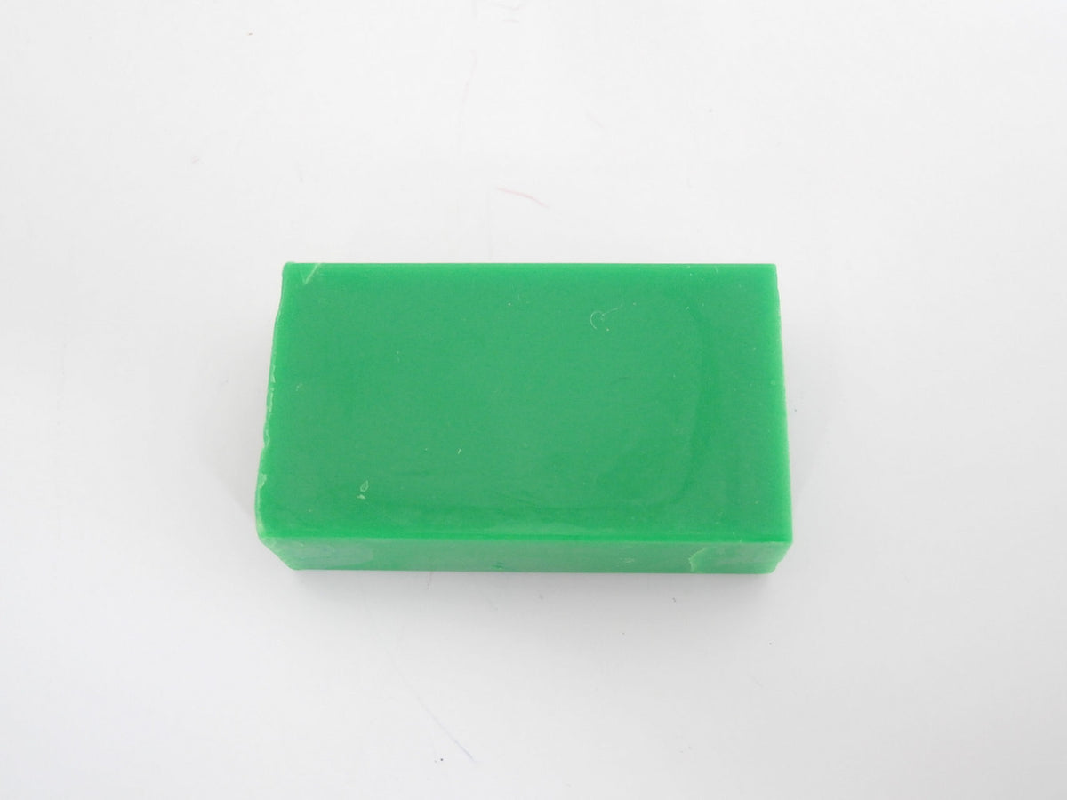 Encaustic art. Wasblokje Neongroen 40
