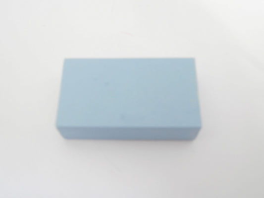 Encaustic art. Wasblokje Pastelblauw 31