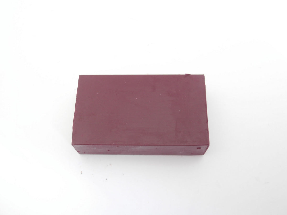 Encaustic art. Wasblokje Roodviolet 12