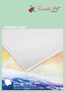 Encaustic karton mixed cards